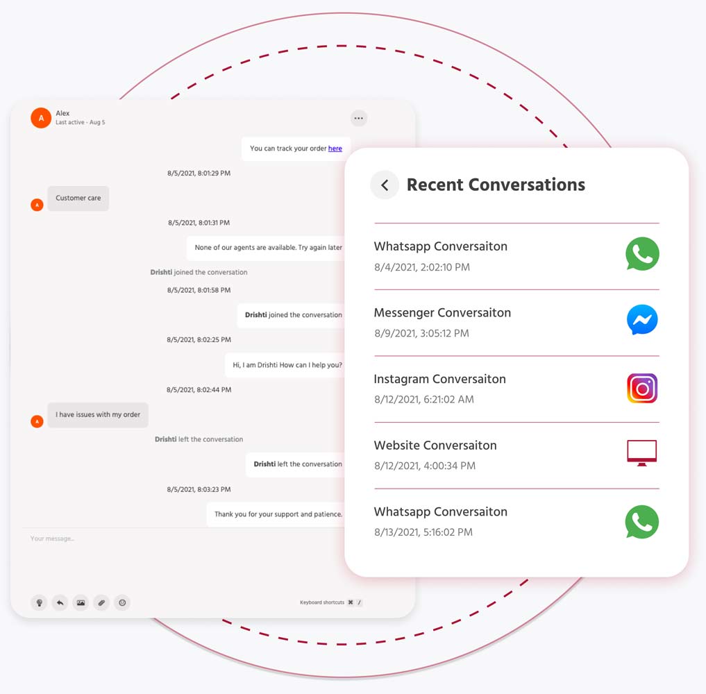screenshot of Engati