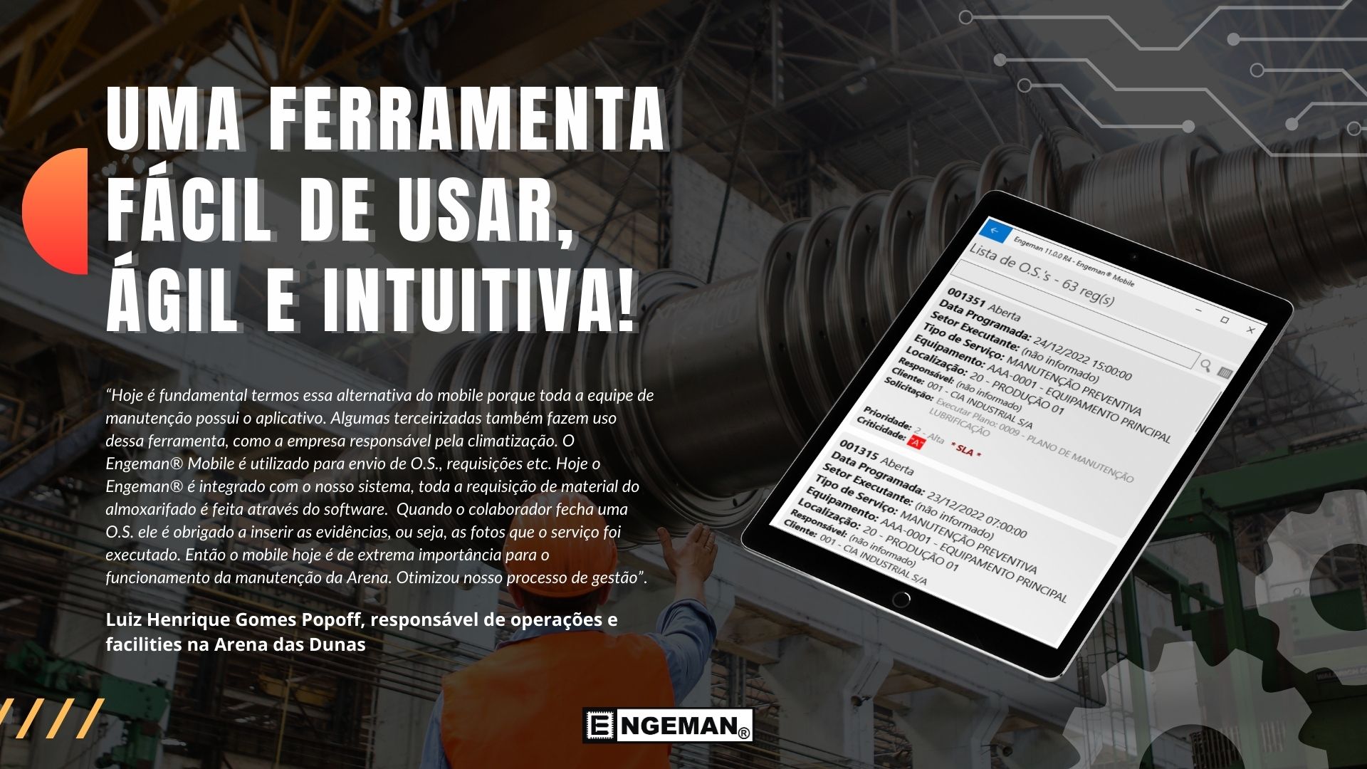 screenshot of Engeman