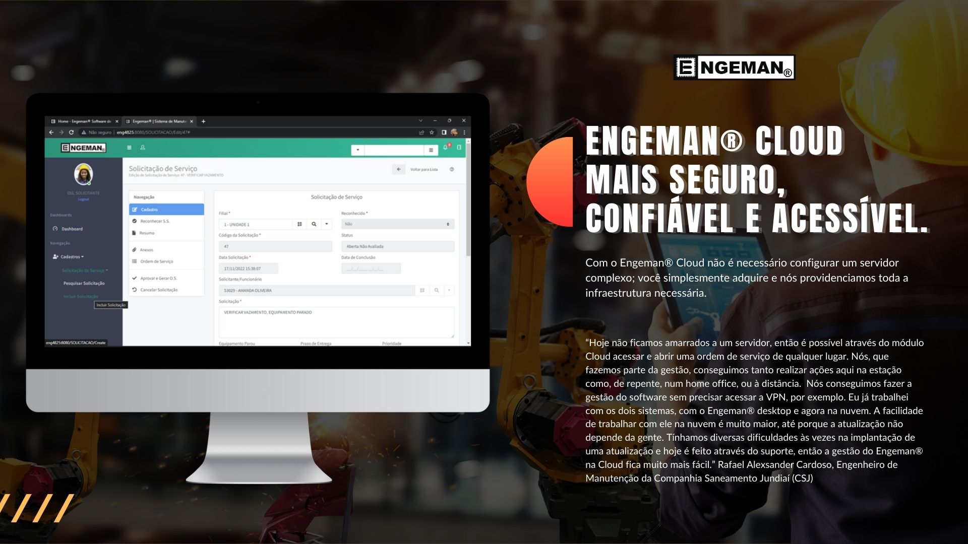 screenshot of Engeman