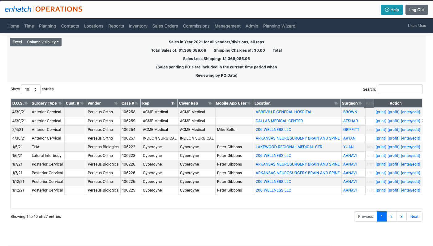 screenshot of Enhatch