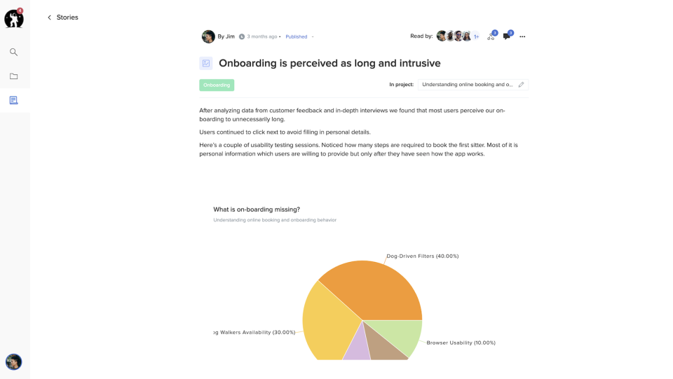 screenshot of EnjoyHQ