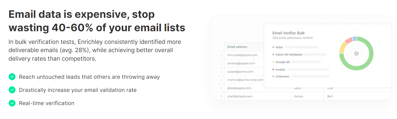 screenshot of Enrichley