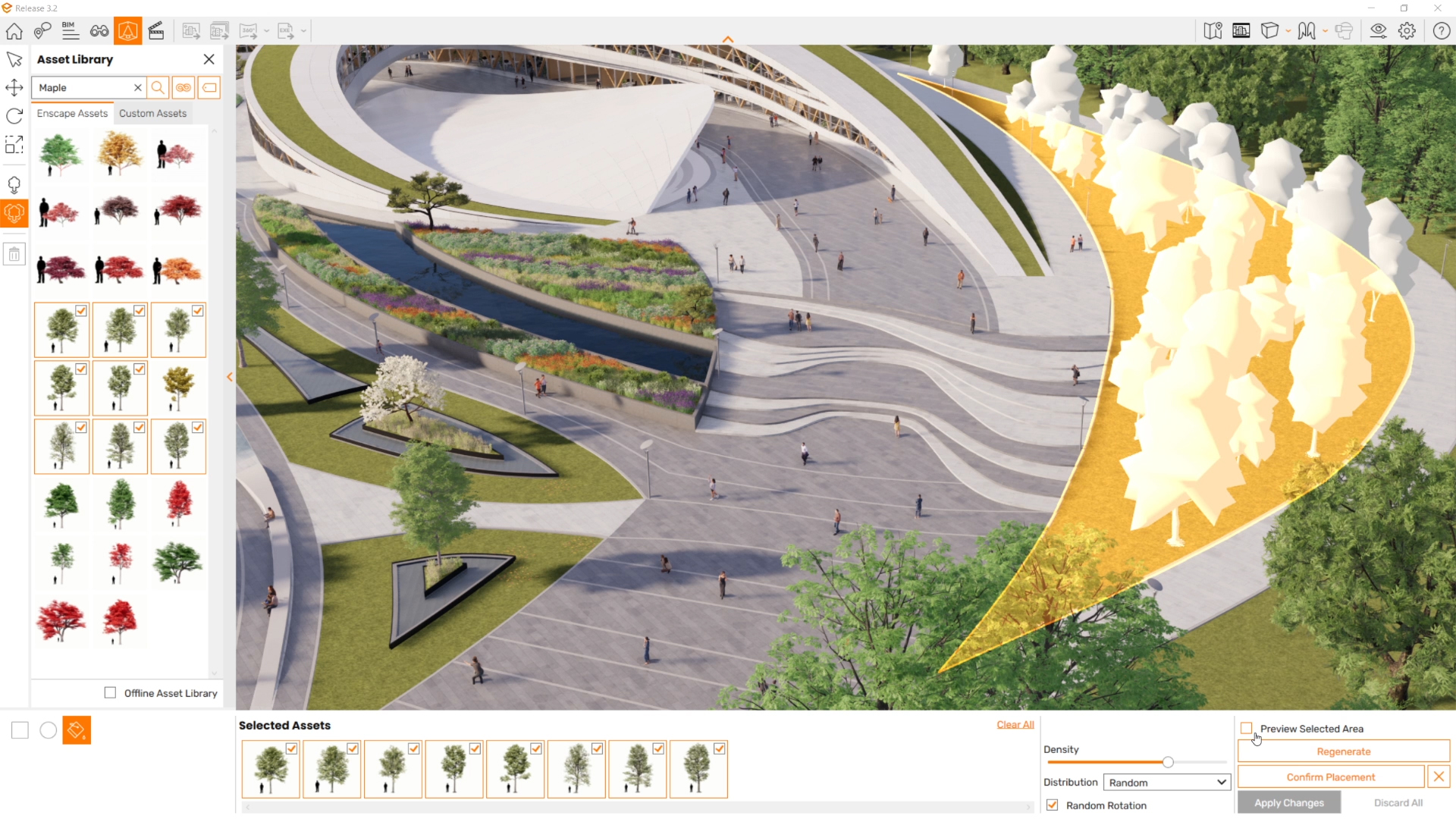 screenshot of Enscape