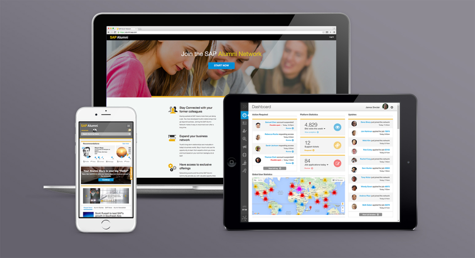 screenshot of EnterpriseAlumni