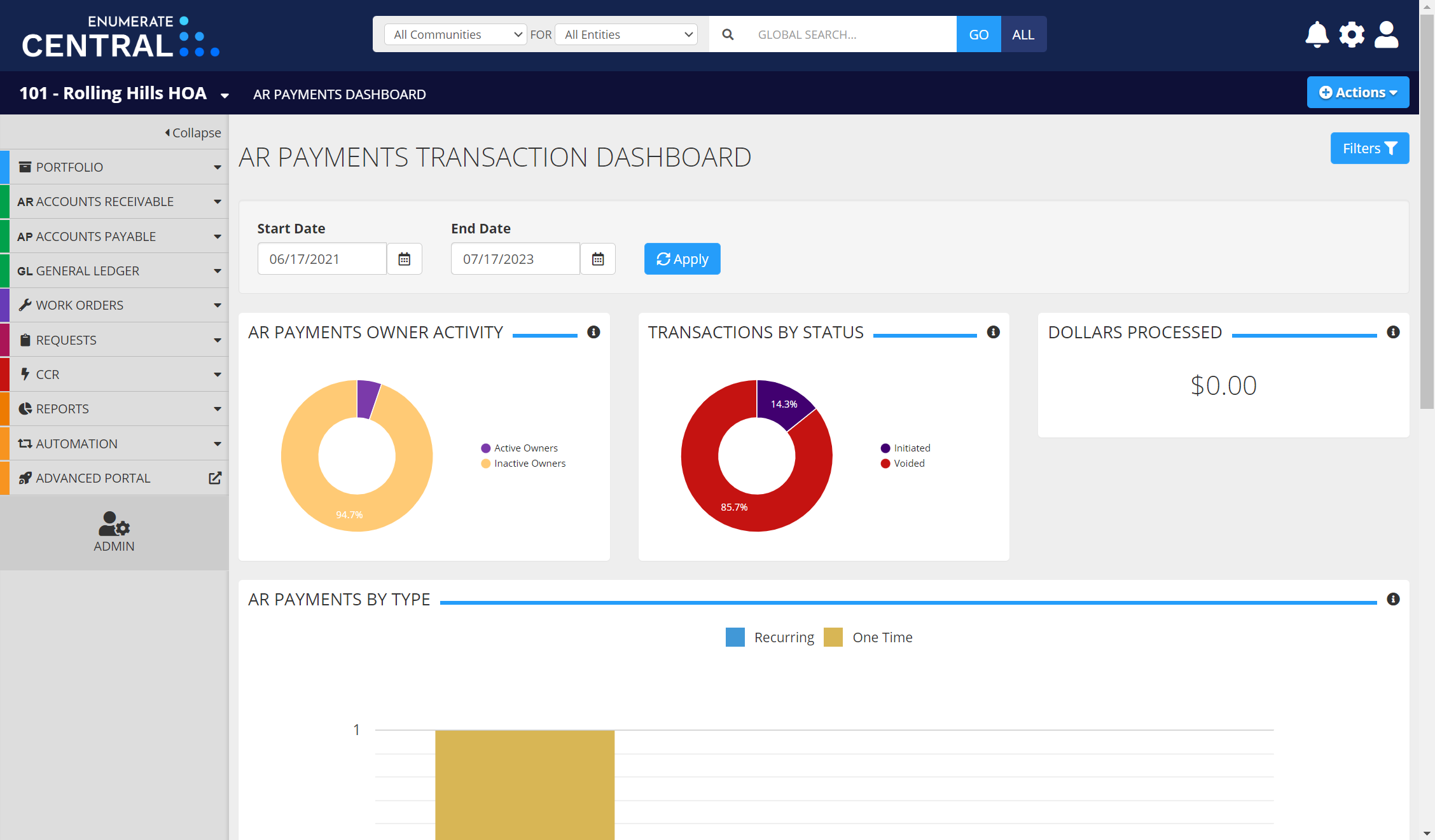 screenshot of Enumerate