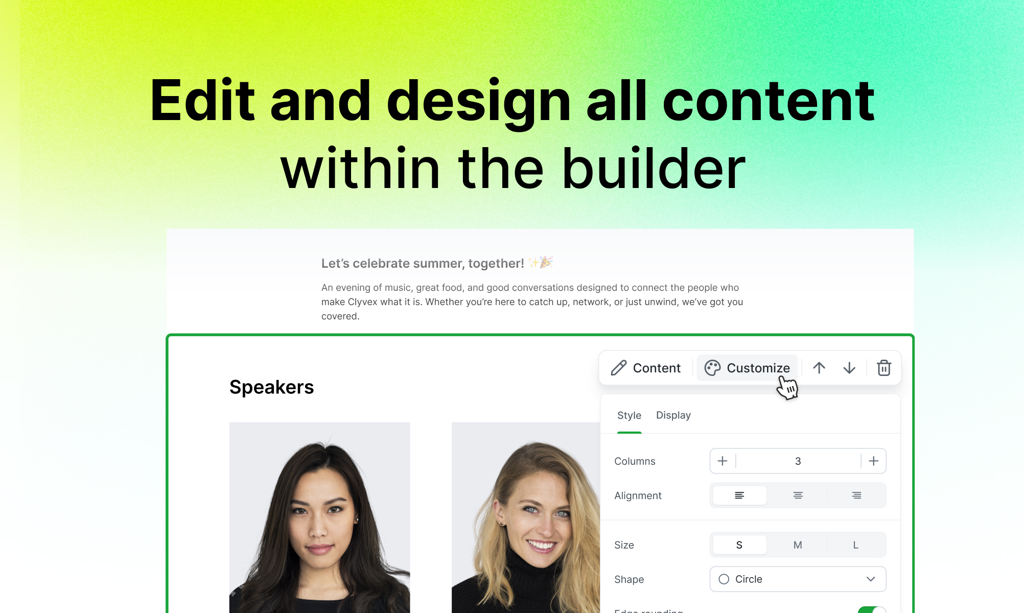 screenshot of Envelope