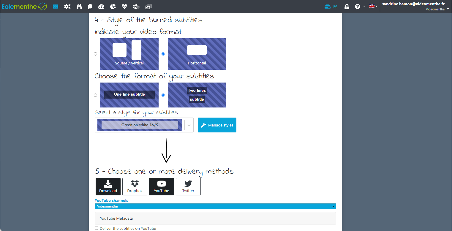 screenshot of EoleCC