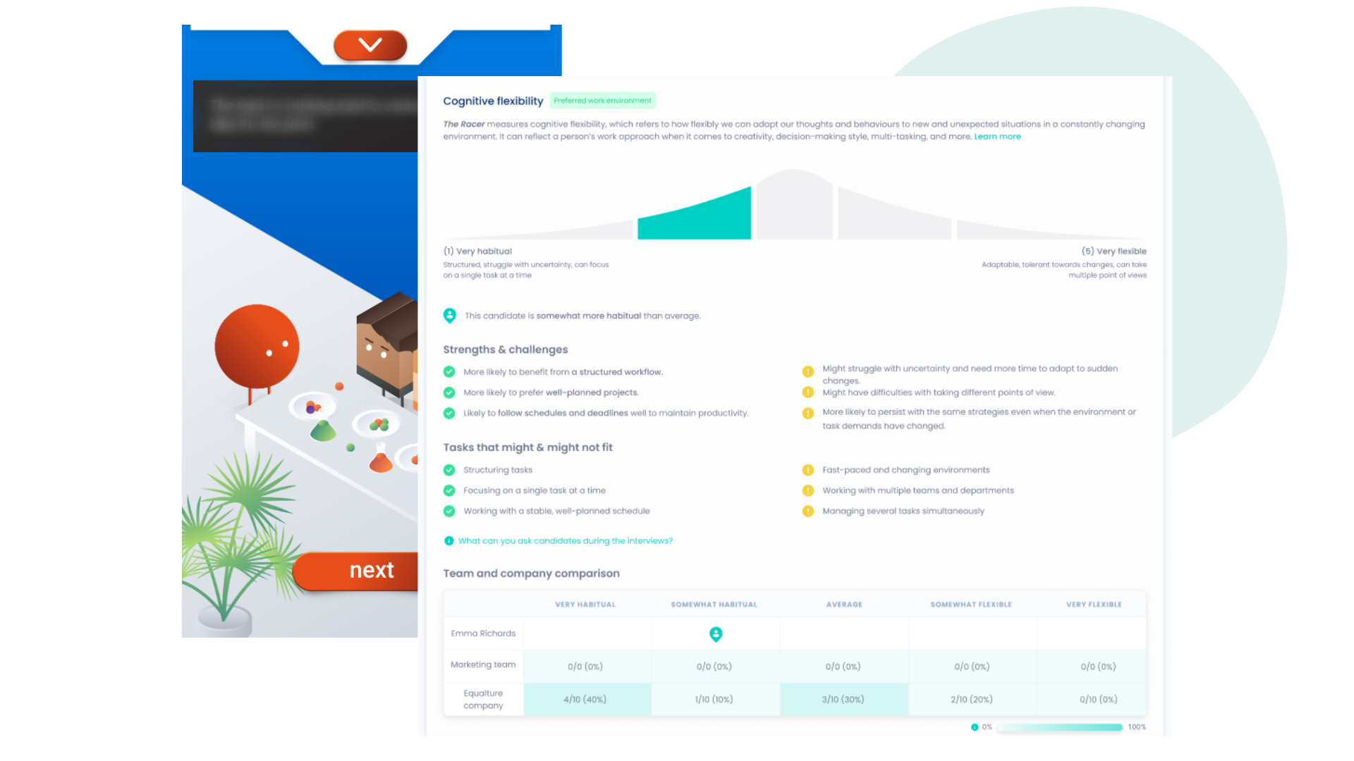 screenshot of Equalture