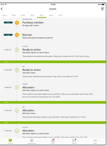 screenshot of EquatePlus