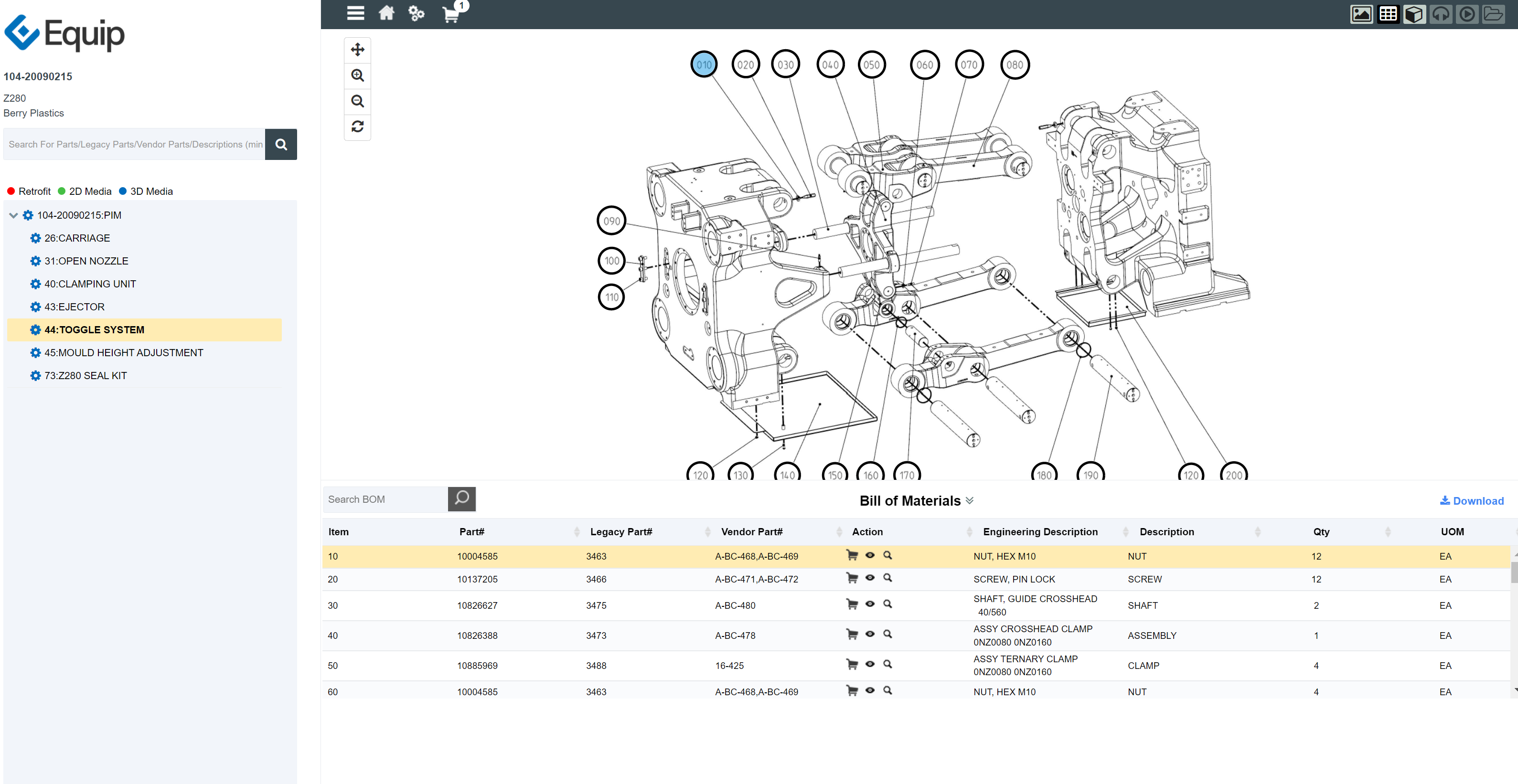 screenshot of Equip360