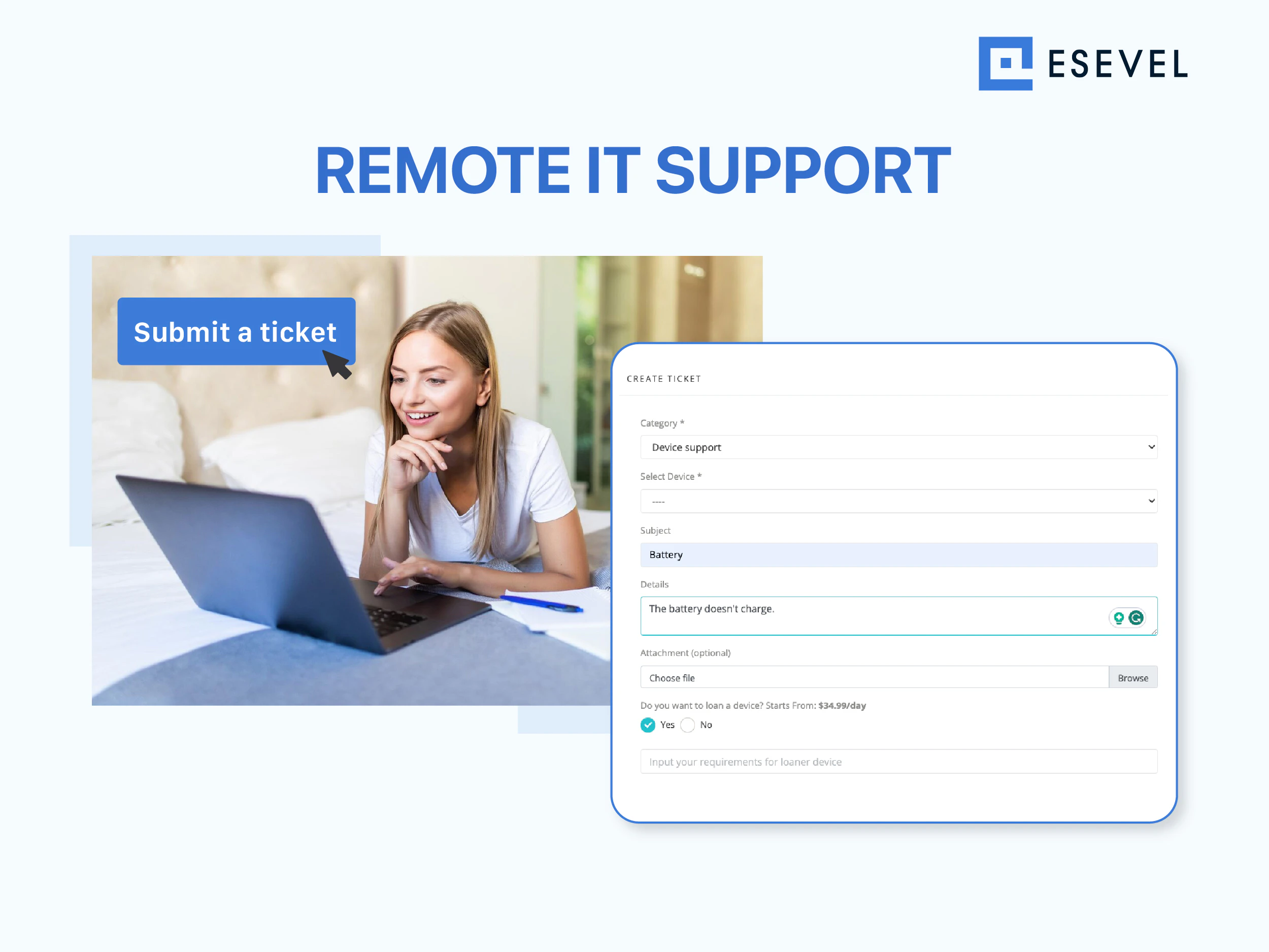 screenshot of Esevel