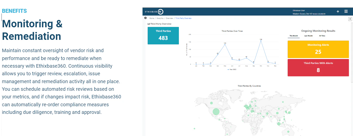 screenshot of Ethixbase360