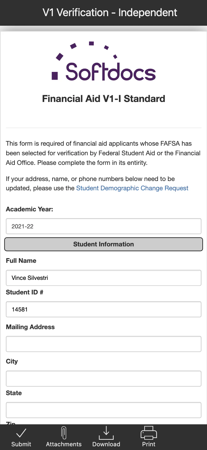screenshot of Etrieve