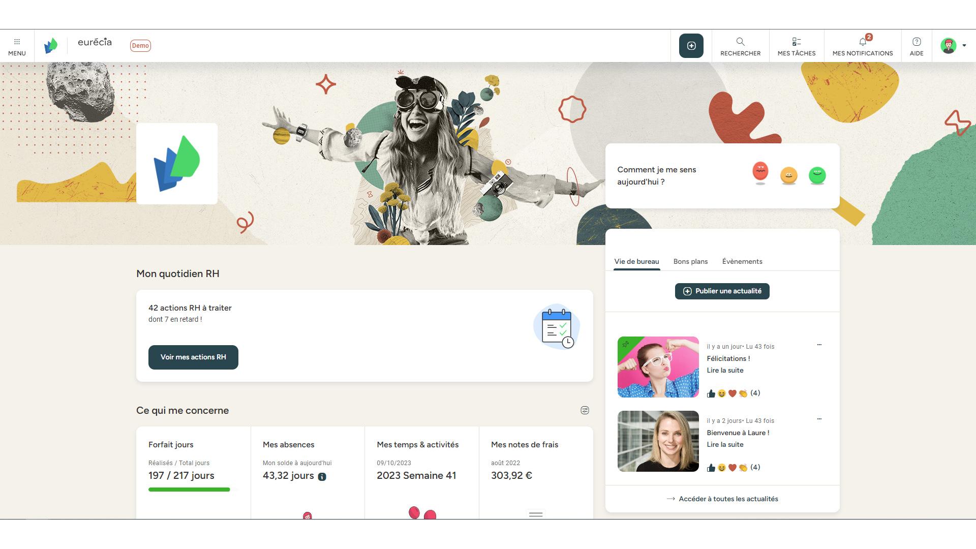 screenshot of Eurecia