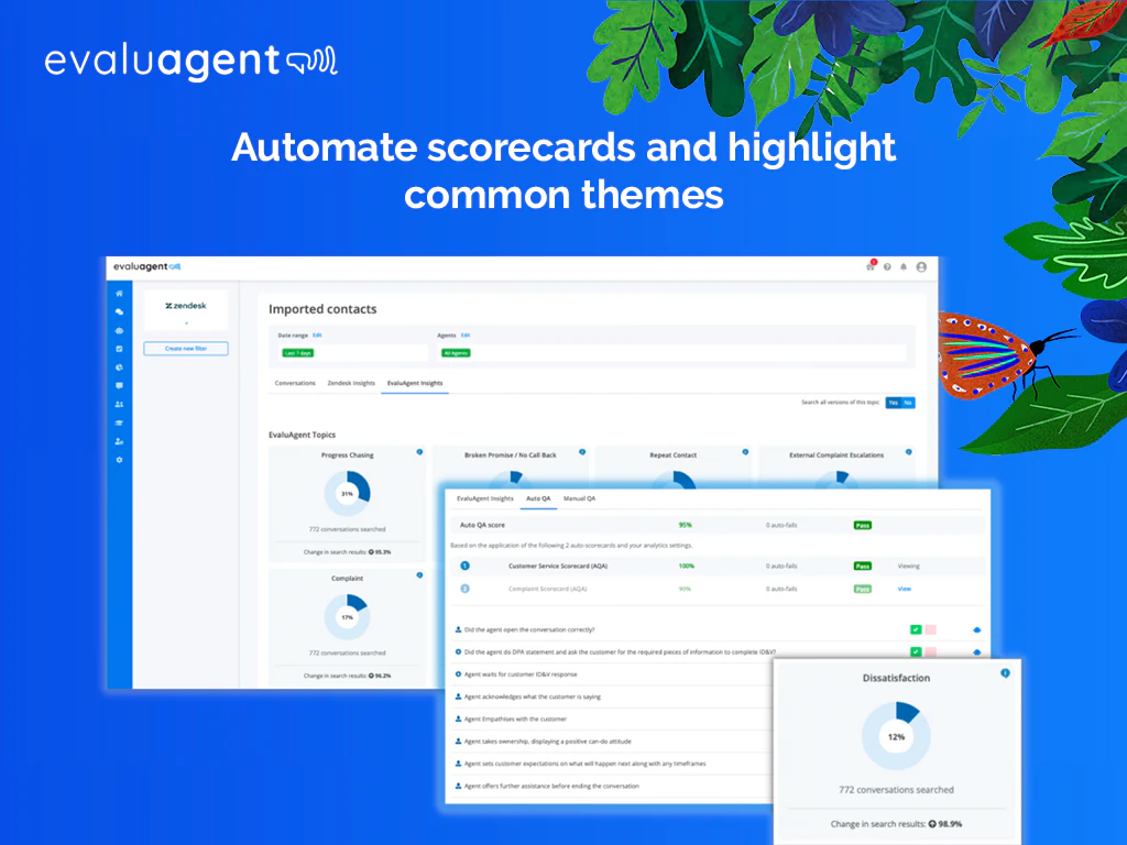 screenshot of EvaluAgent