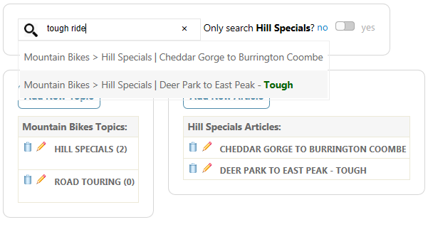 screenshot of EvantoDesk