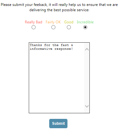 screenshot of EvantoDesk