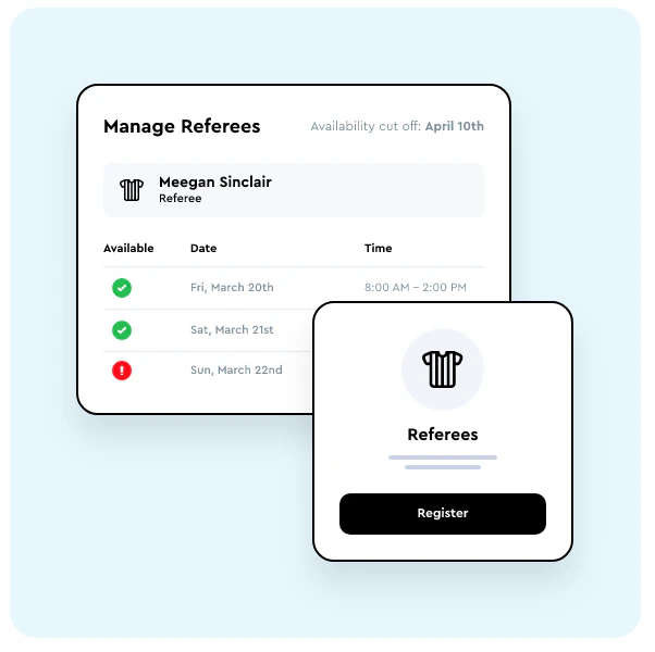 screenshot of EventConnect