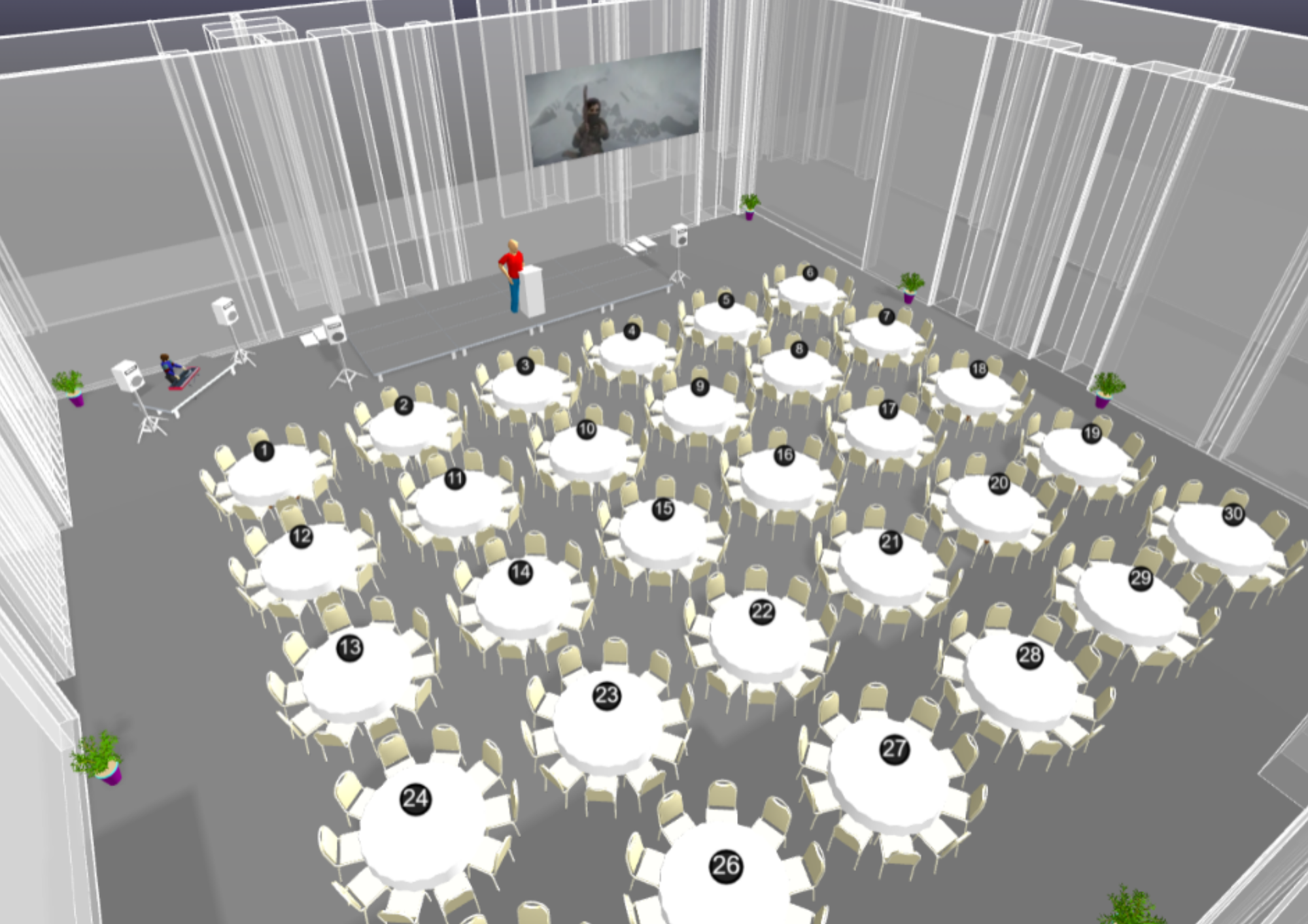 screenshot of EventDraw