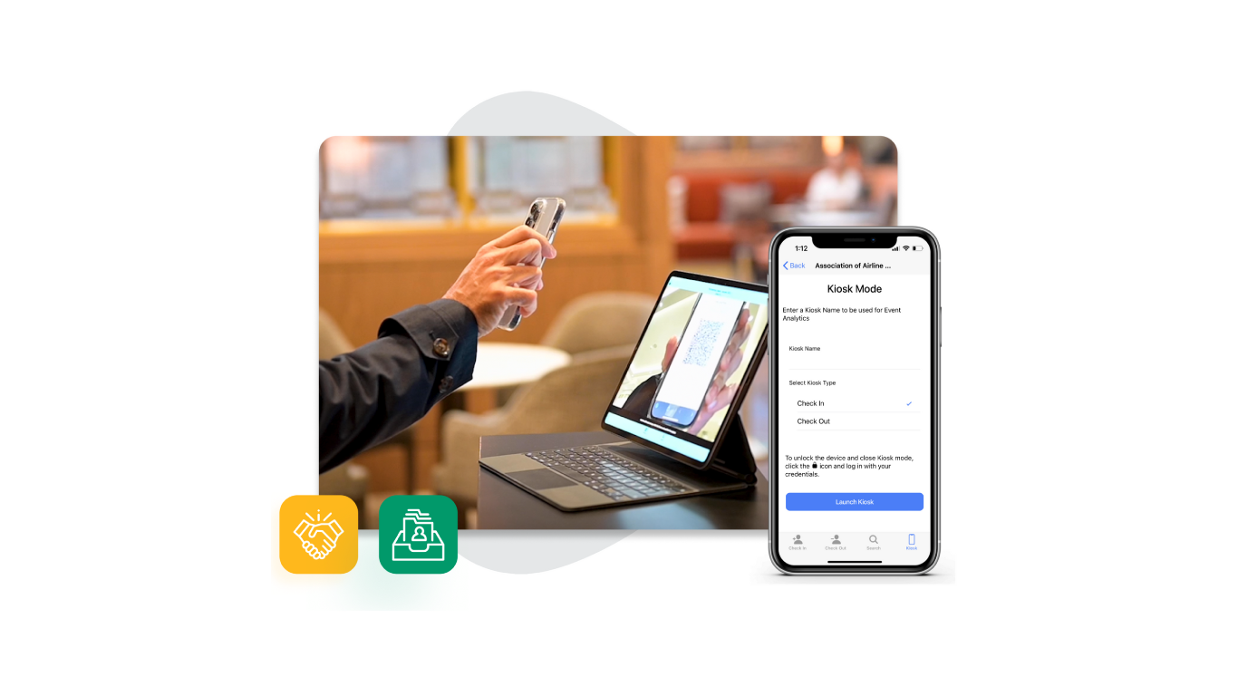 screenshot of EventMobi