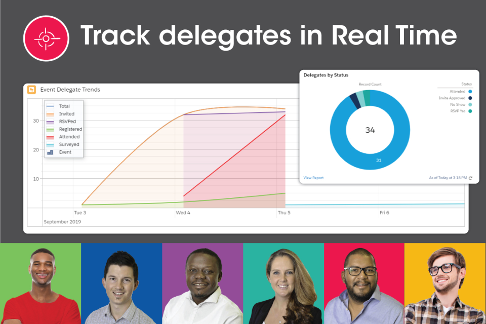 screenshot of EventSpark