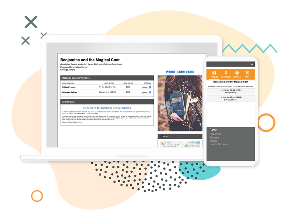 screenshot of Eventgroove