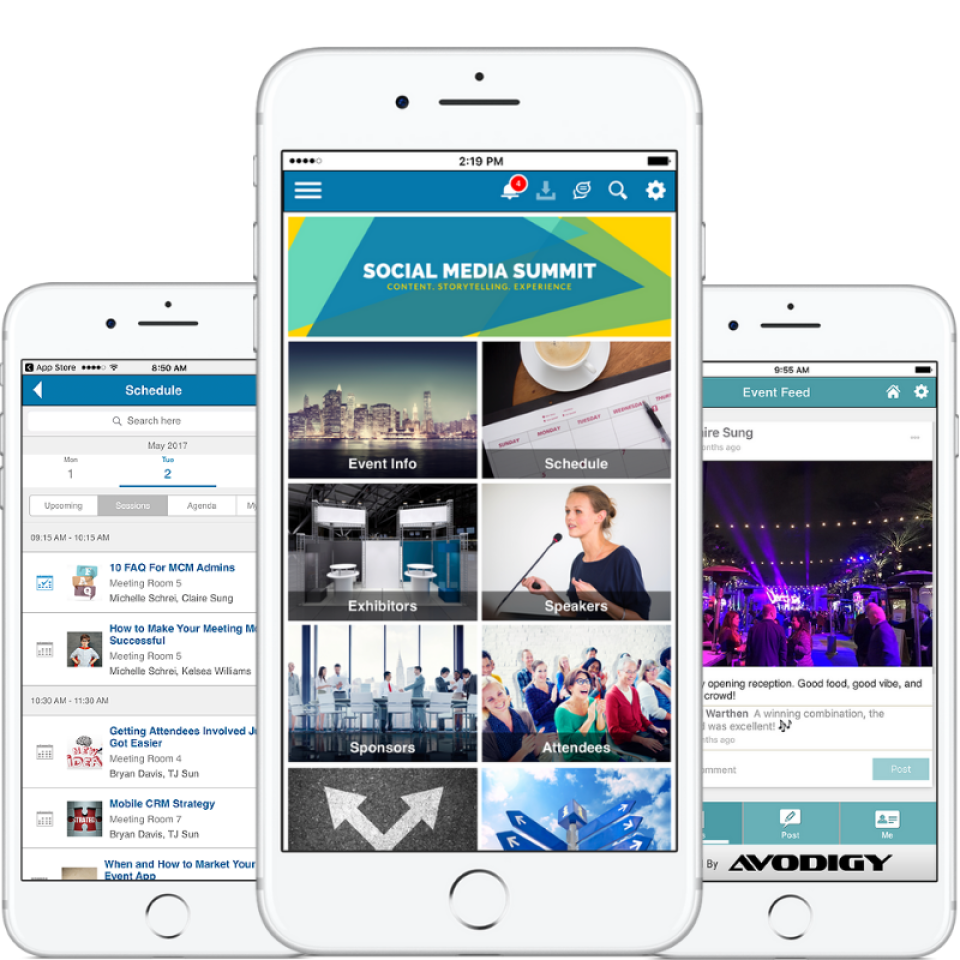 screenshot of Eventpedia