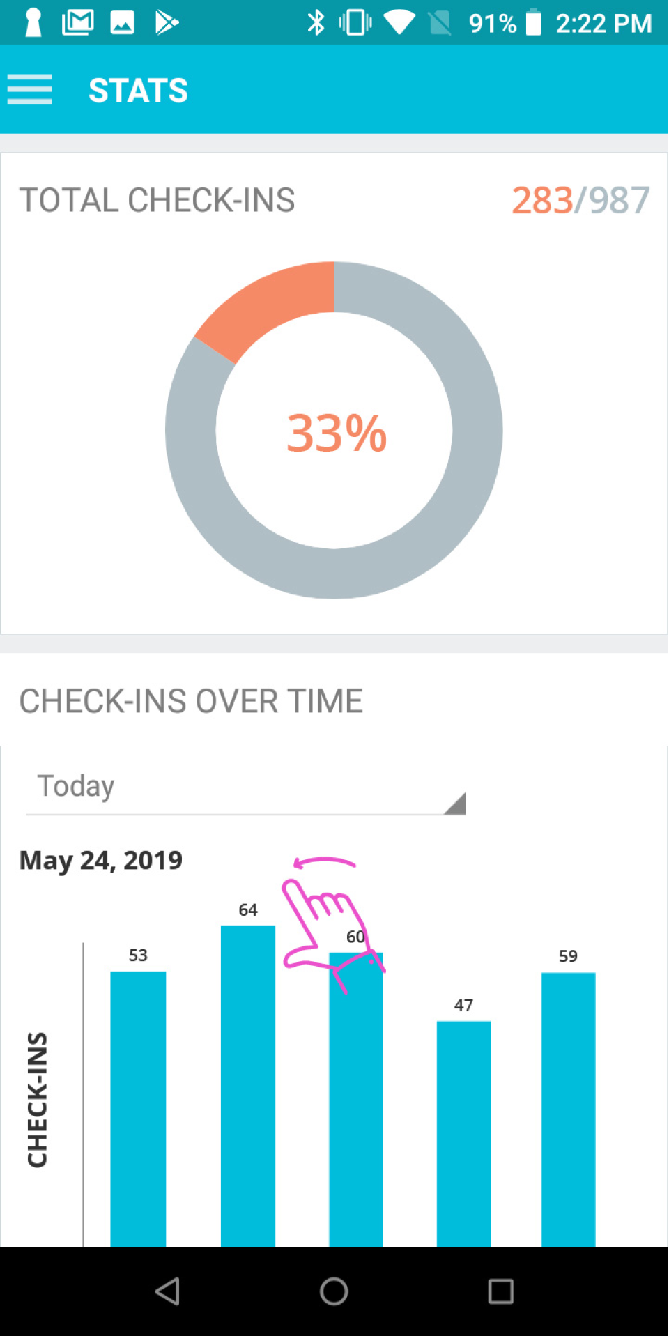screenshot of Events.com