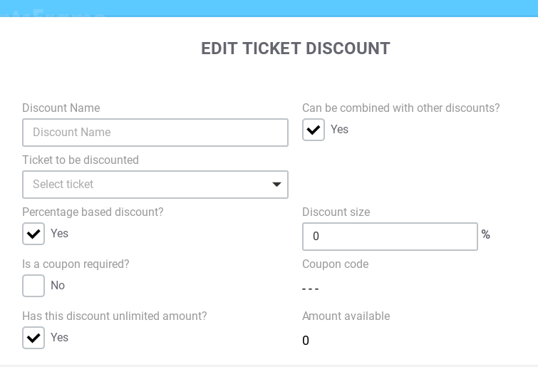 screenshot of EventsFrame