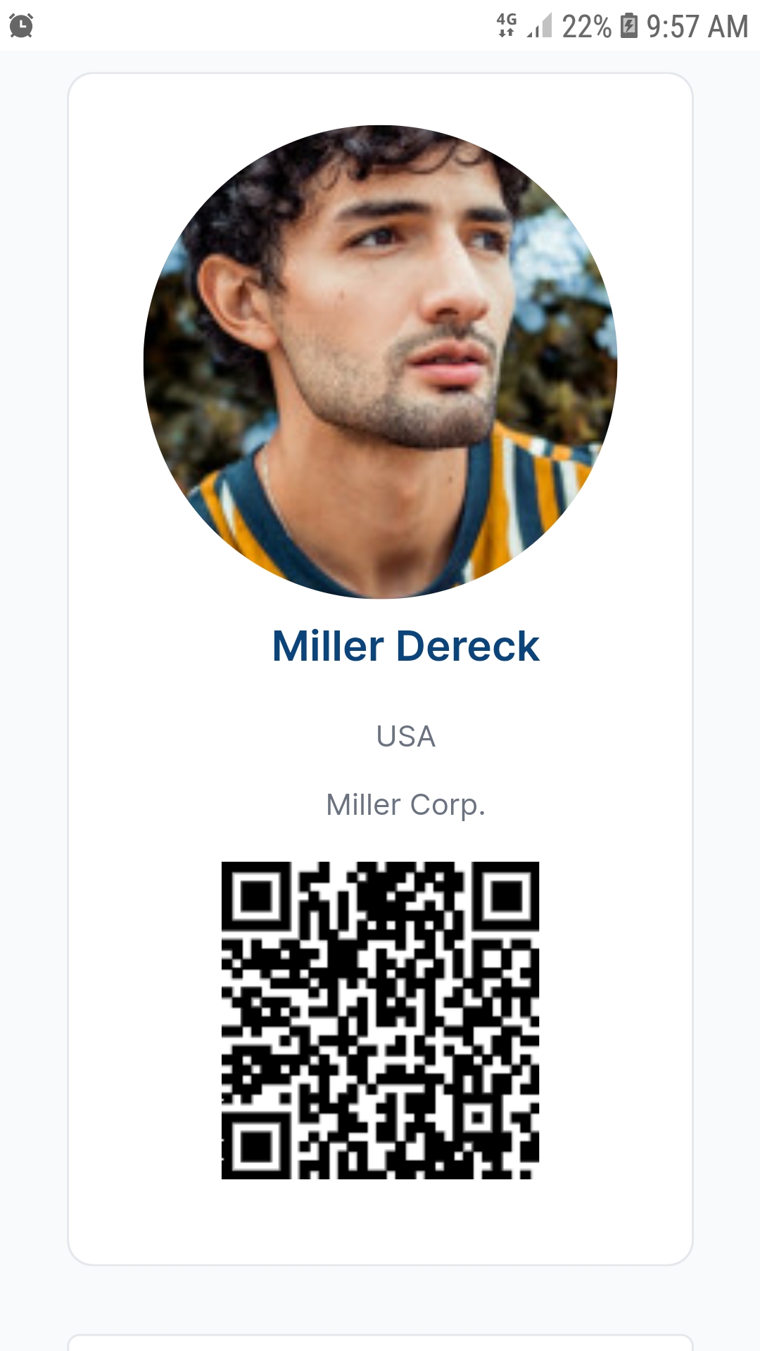 screenshot of EventsHub