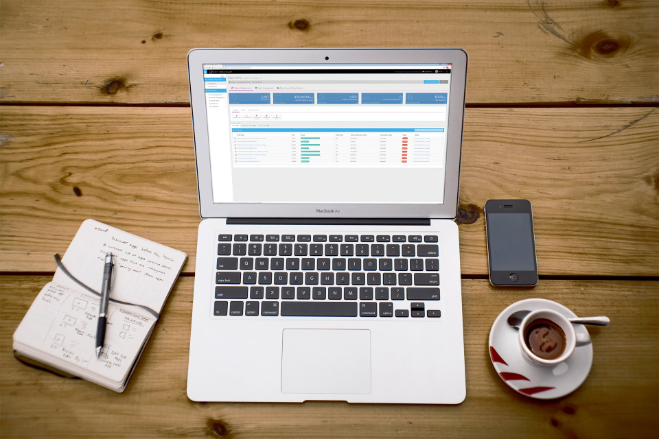 screenshot of EventsPass
