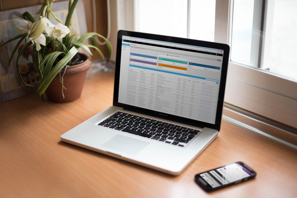 screenshot of EventsPass