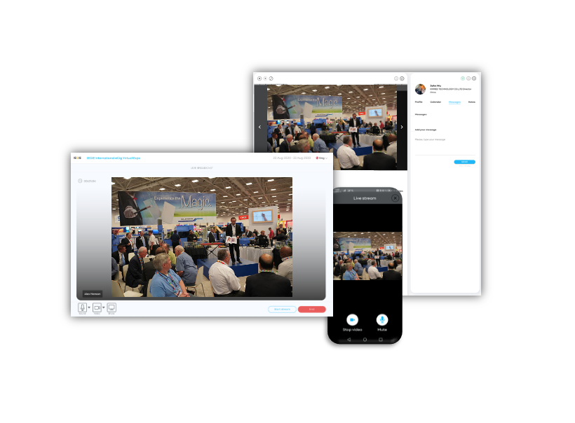 screenshot of EventsWallet