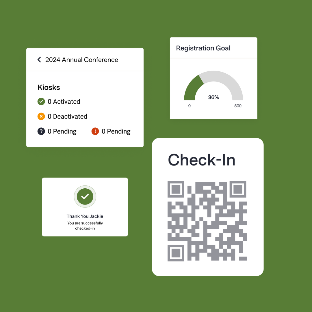 screenshot of Eventscribe