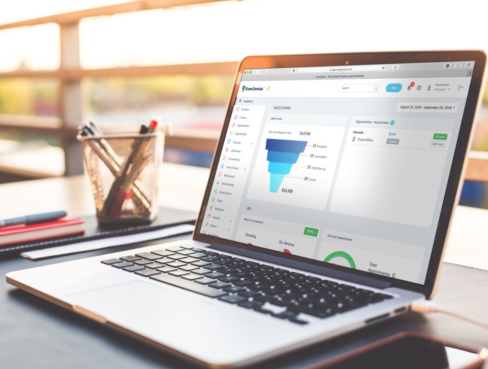 screenshot of EverGenius