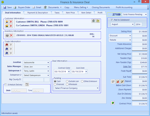 screenshot of EverLogic