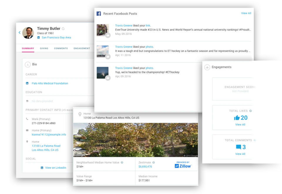 screenshot of EverTrue