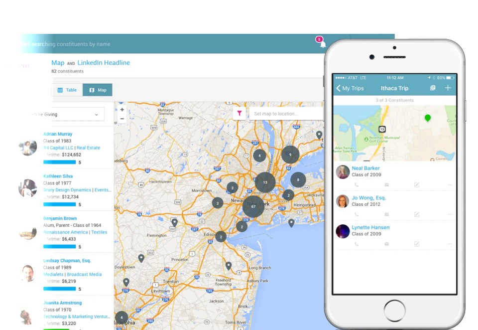 screenshot of EverTrue