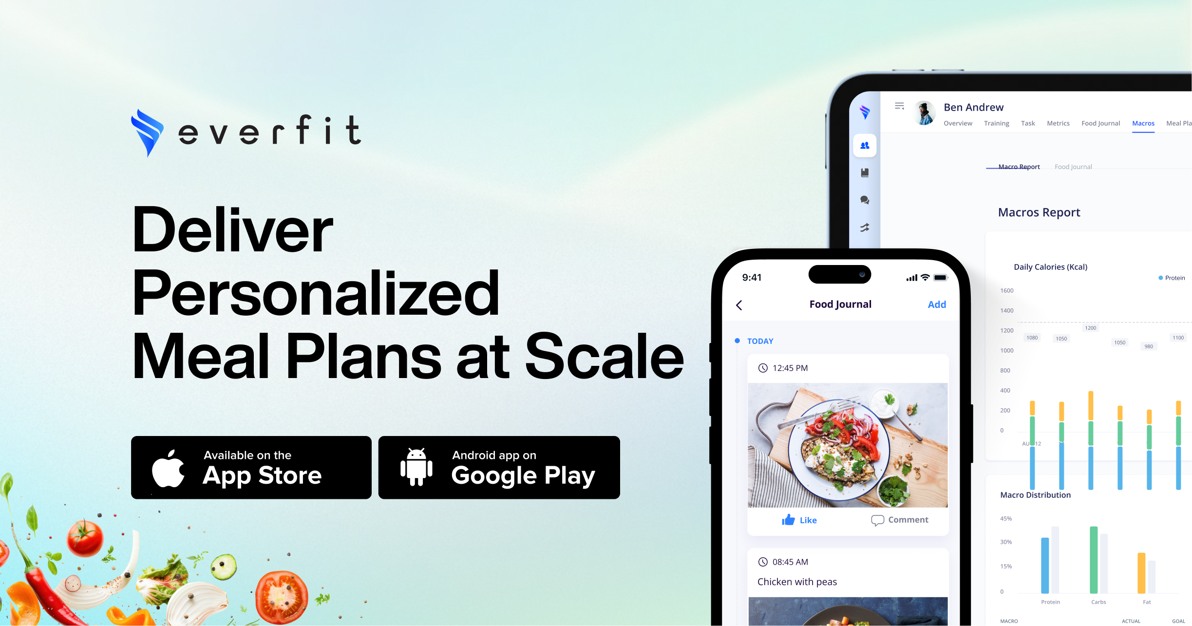 screenshot of Everfit