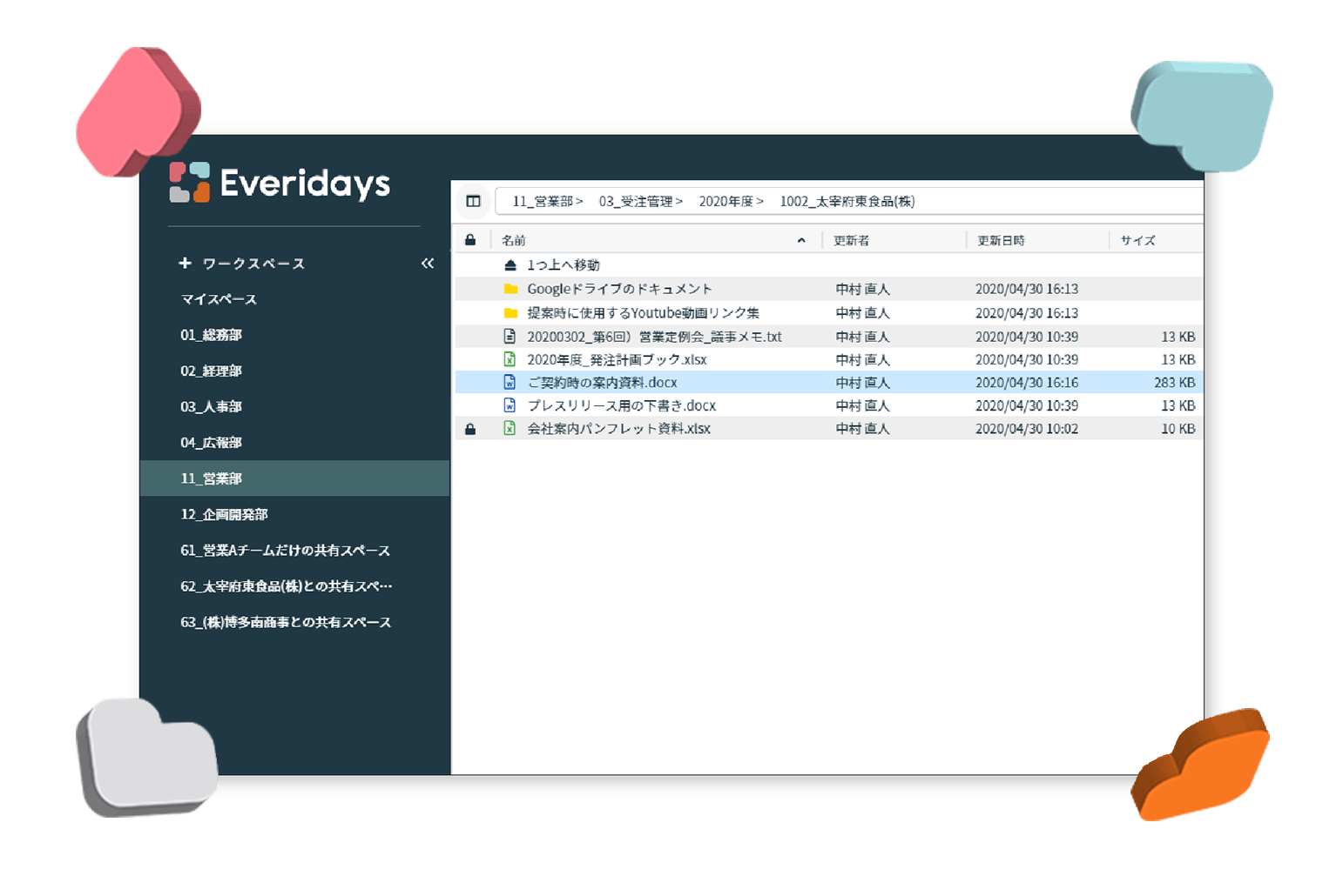 screenshot of Everidays