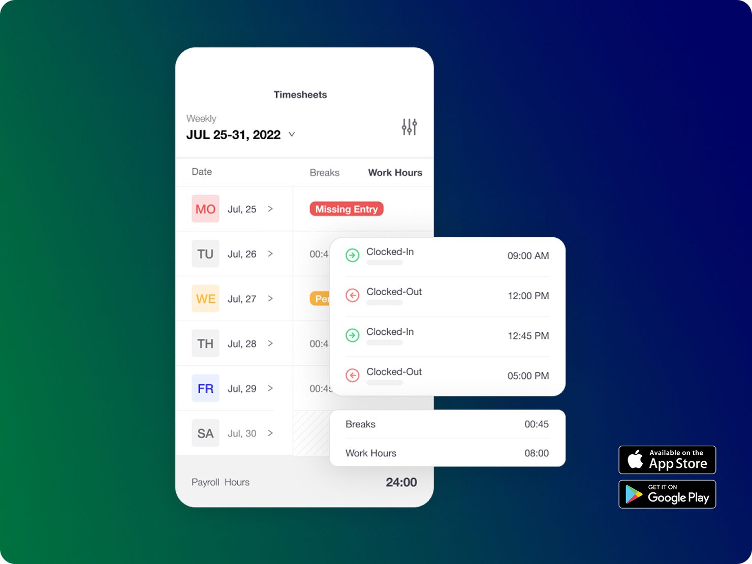 screenshot of Everyminute