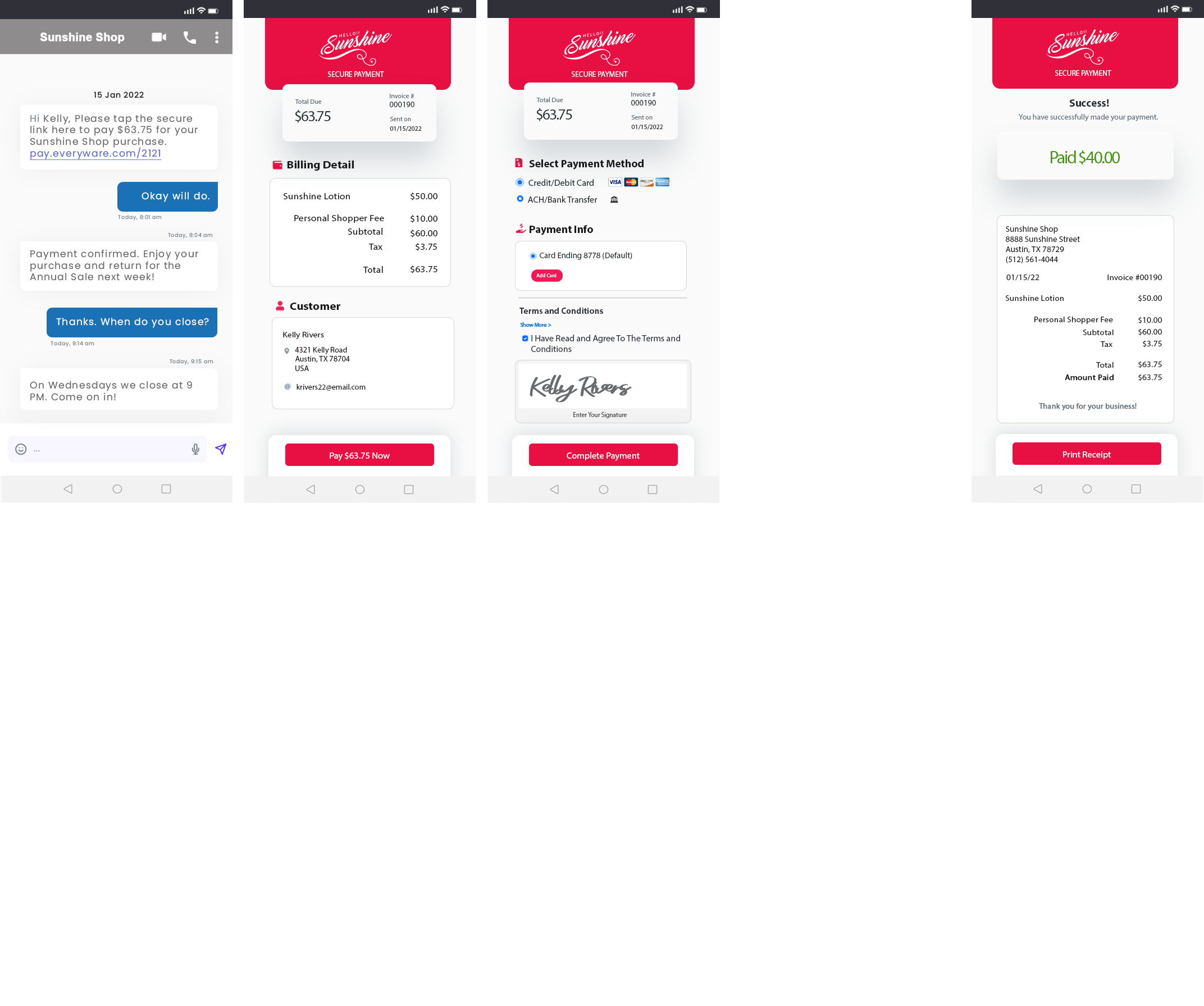 screenshot of Everyware