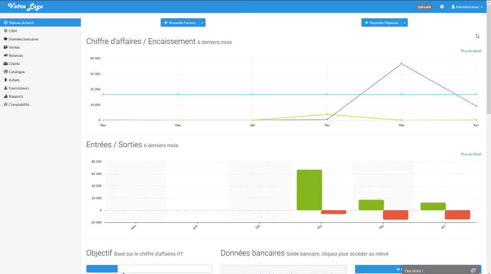 screenshot of Evoliz