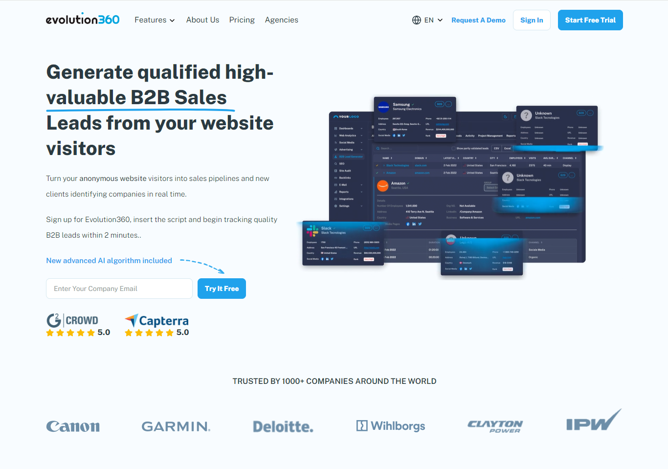 screenshot of Evolution360