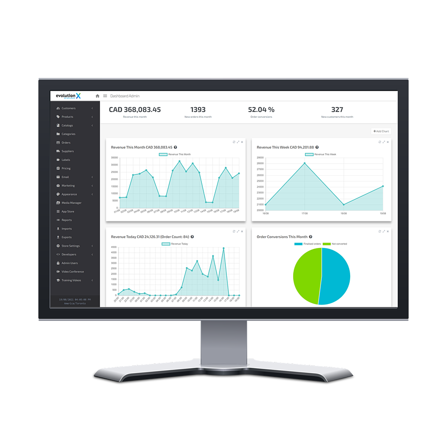 screenshot of EvolutionX