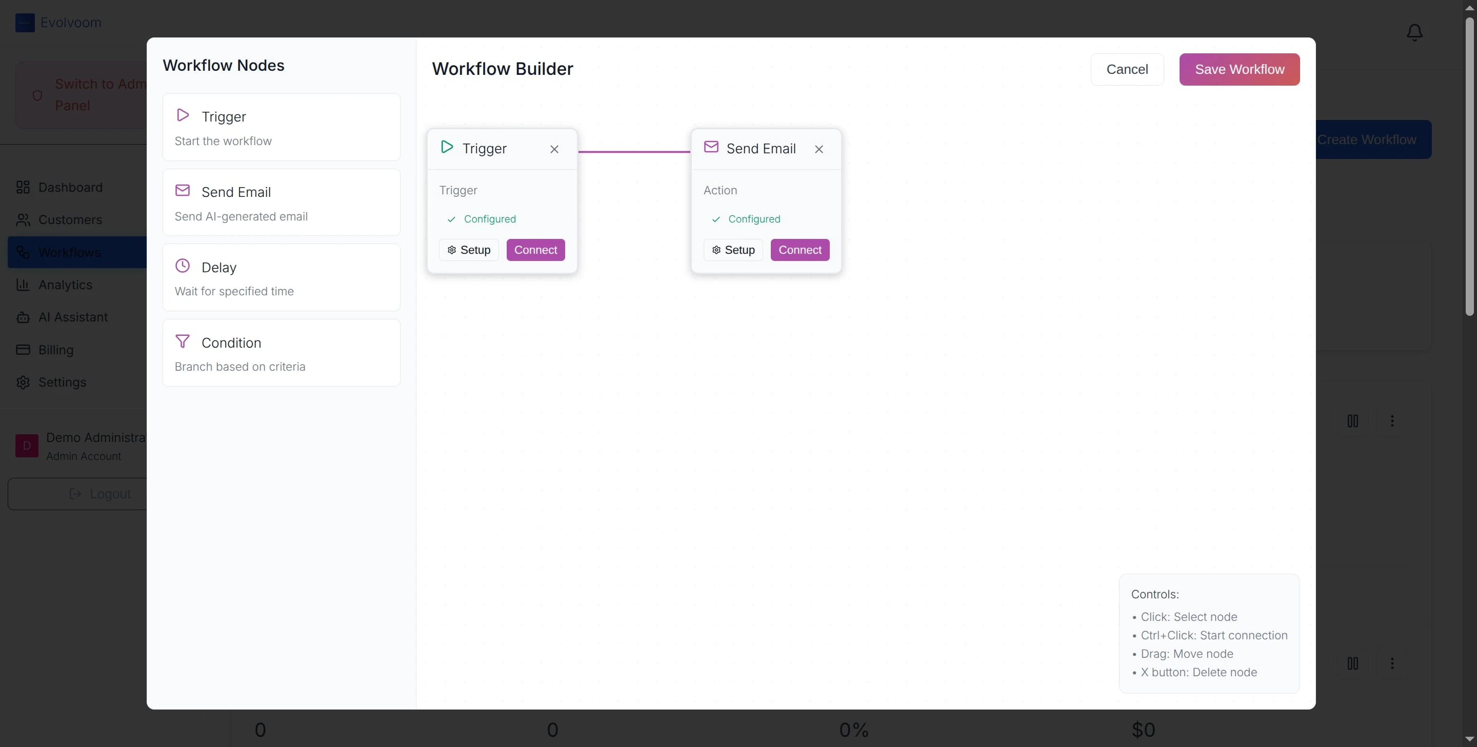screenshot of Evolvoom