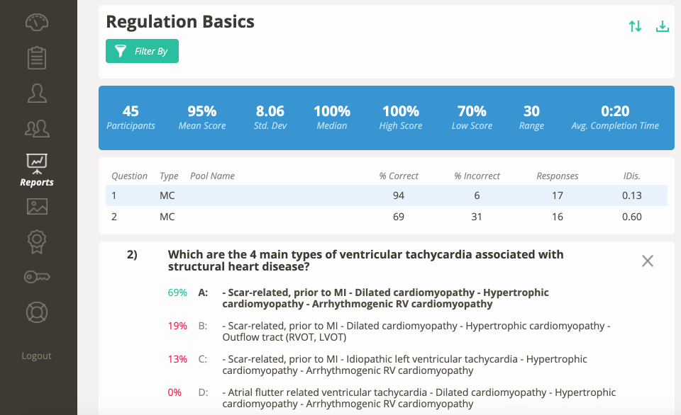 screenshot of ExamBuilder