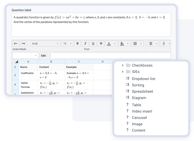 screenshot of Examarius