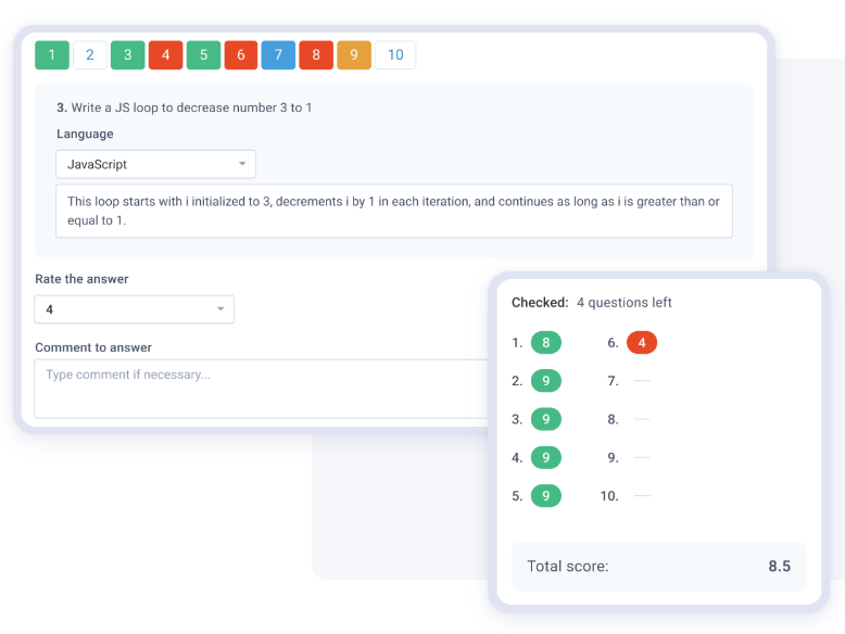 screenshot of Examarius