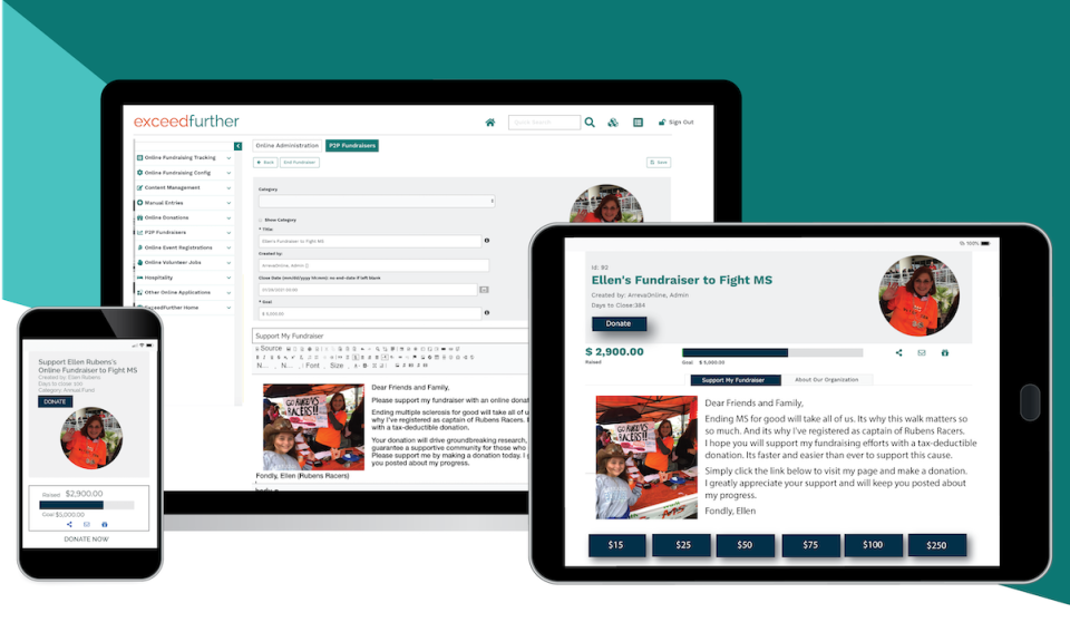 screenshot of ExceedFurther
